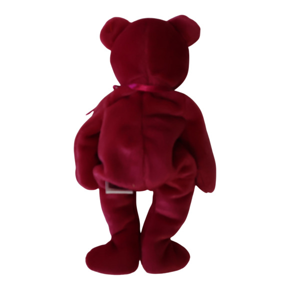 VTG TY Beanie Babies Valentine Lot of 2 – Love Bear & Sweetly Dog | Retired MWMT - Picture 7 of 12